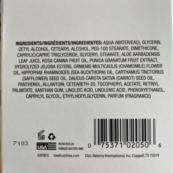 NIB Tree Hut renewing Night Cream with Soothing Chamomile - Picture 3 of 4